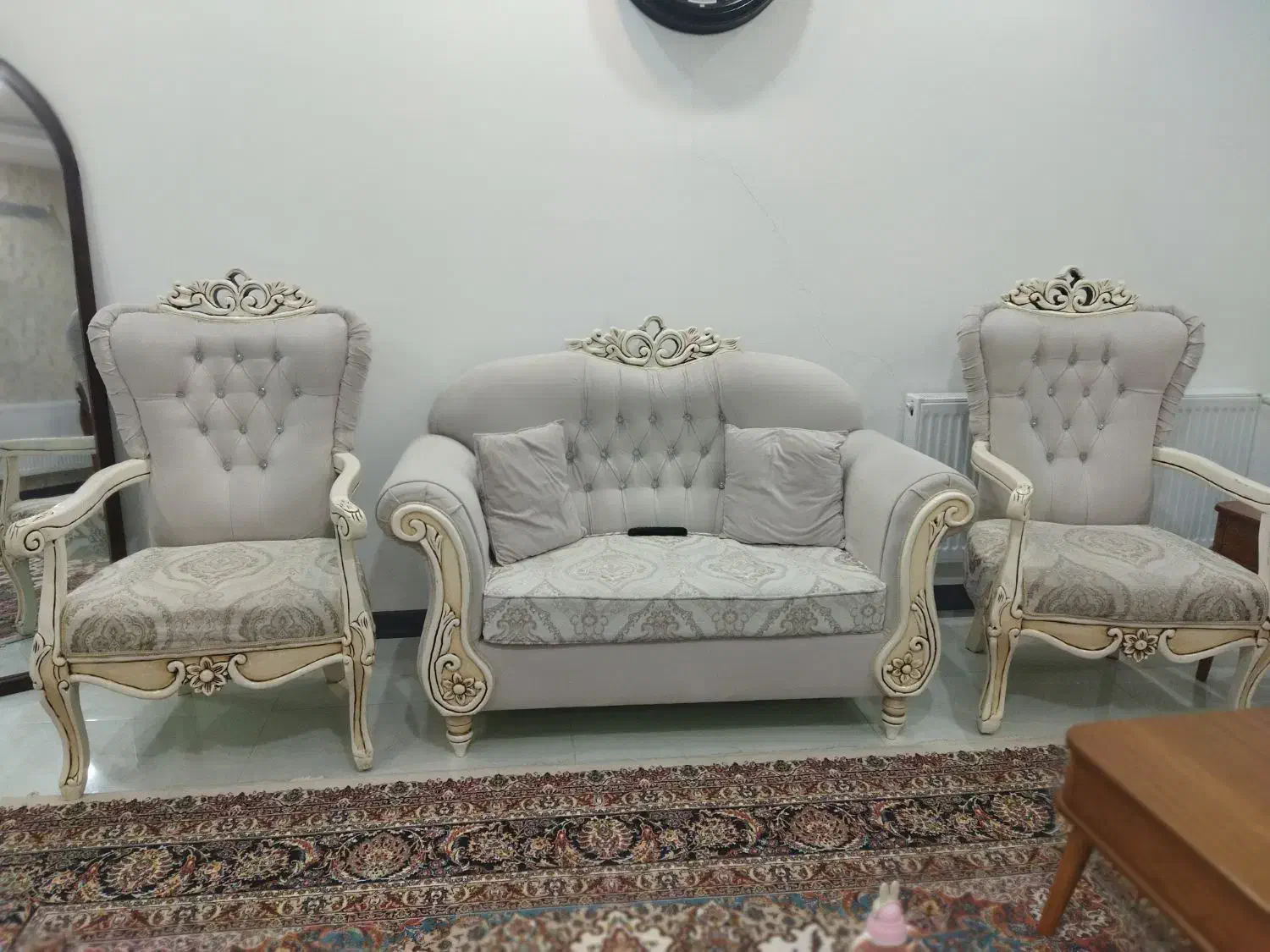 مبل سلطتنی چوب|مبلمان خانگی و میز عسلی|مشهد, امیریه|دیوار