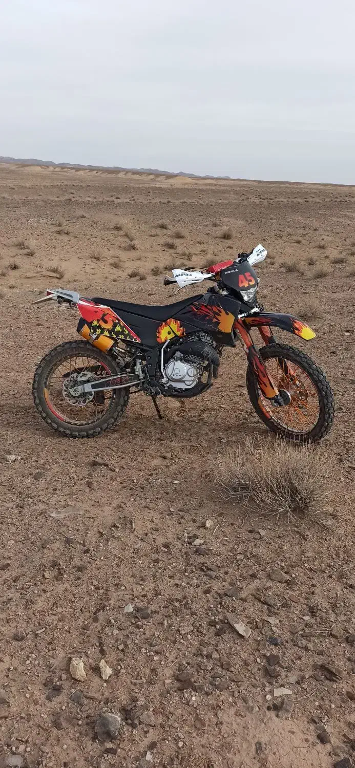 موتور تریل بهرو 200|موتورسیکلت|سرایان, |دیوار