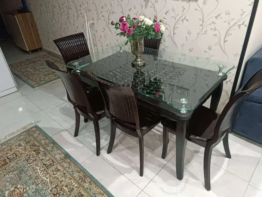 میز ناهارخوری|میز و صندلی غذاخوری|اهواز, بهزاد شهر|دیوار