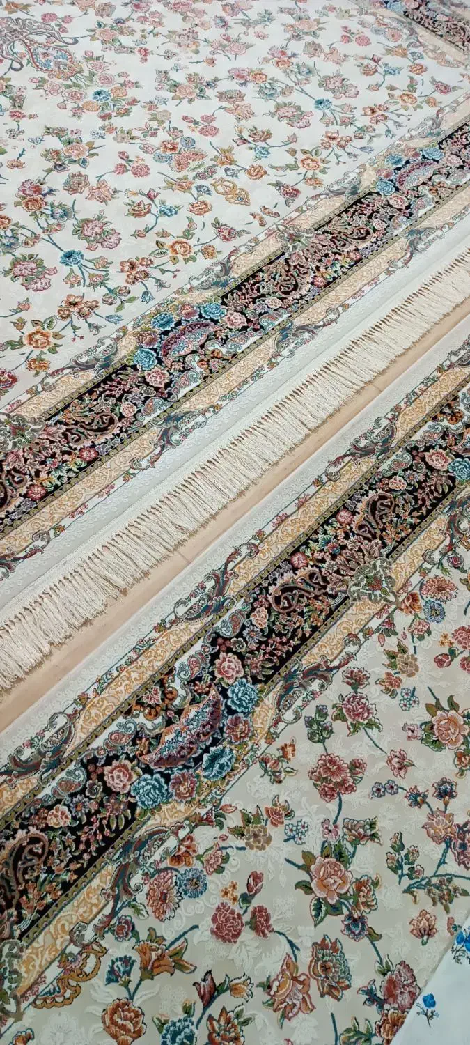 سه تا فرش نه متری طرح افشان گل برجسته|فرش|اقبالیه, |دیوار