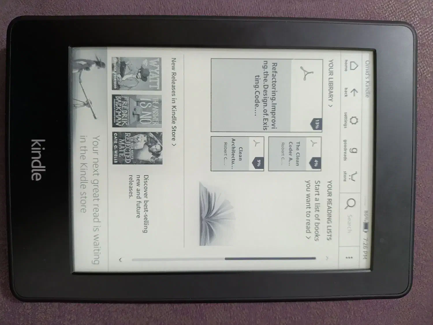 کتابخوان کیندل|تبلت|شیراز, حجت آباد|دیوار