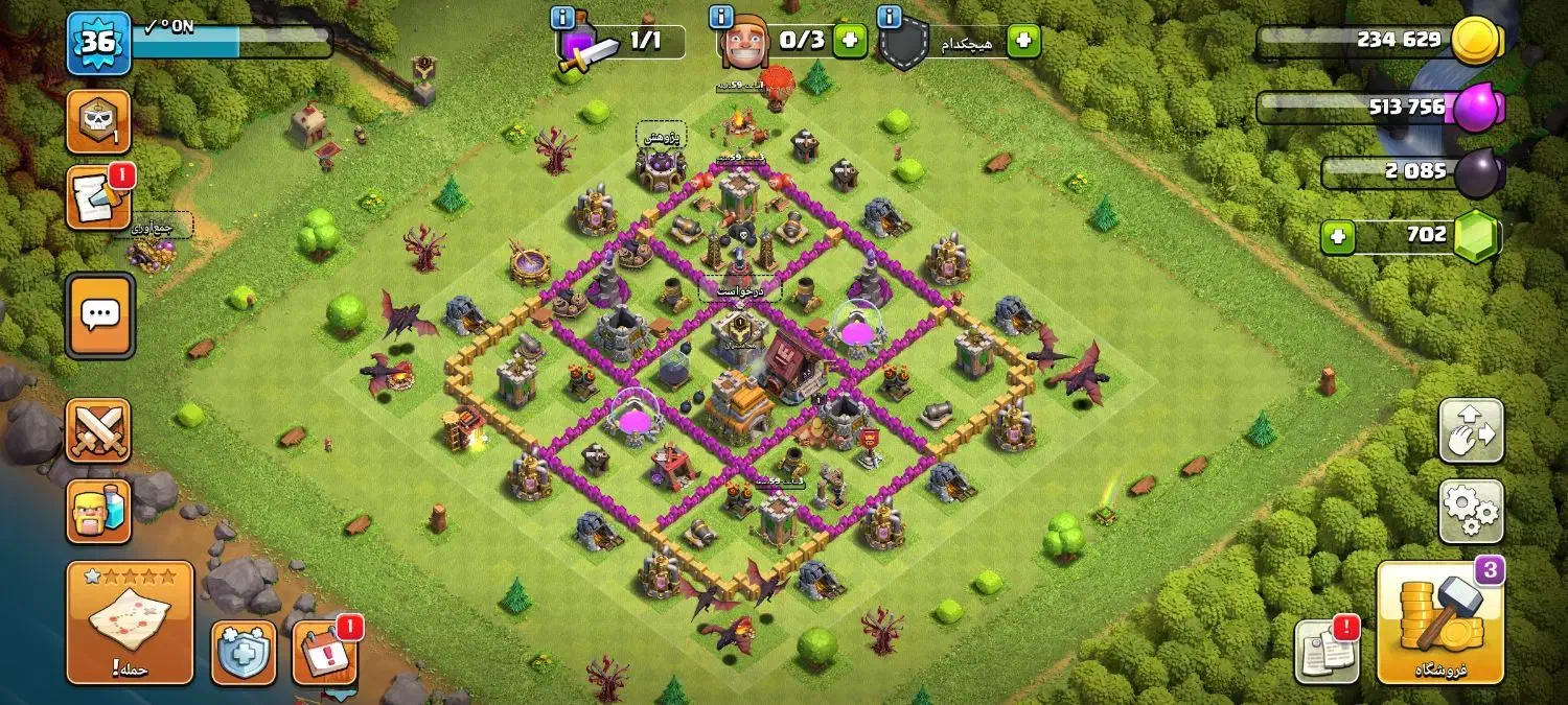 اکانت کلش تان 9 و 7|کنسول، بازی ویدئویی و آنلاین|نورآباد, |دیوار