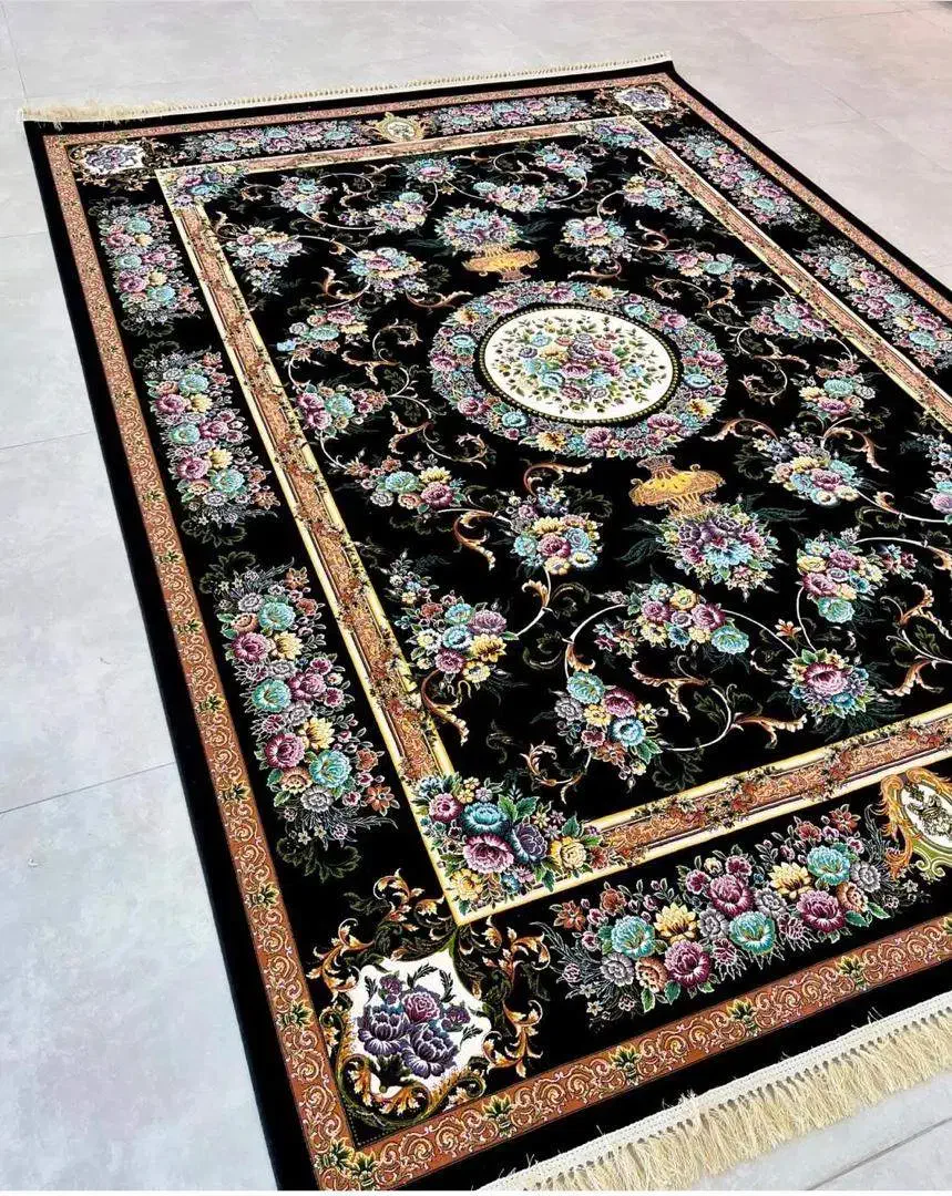 فرش 3600تراکم/بهترین ایران زمین کویرکاشان|فرش|شیراز, لاله|دیوار
