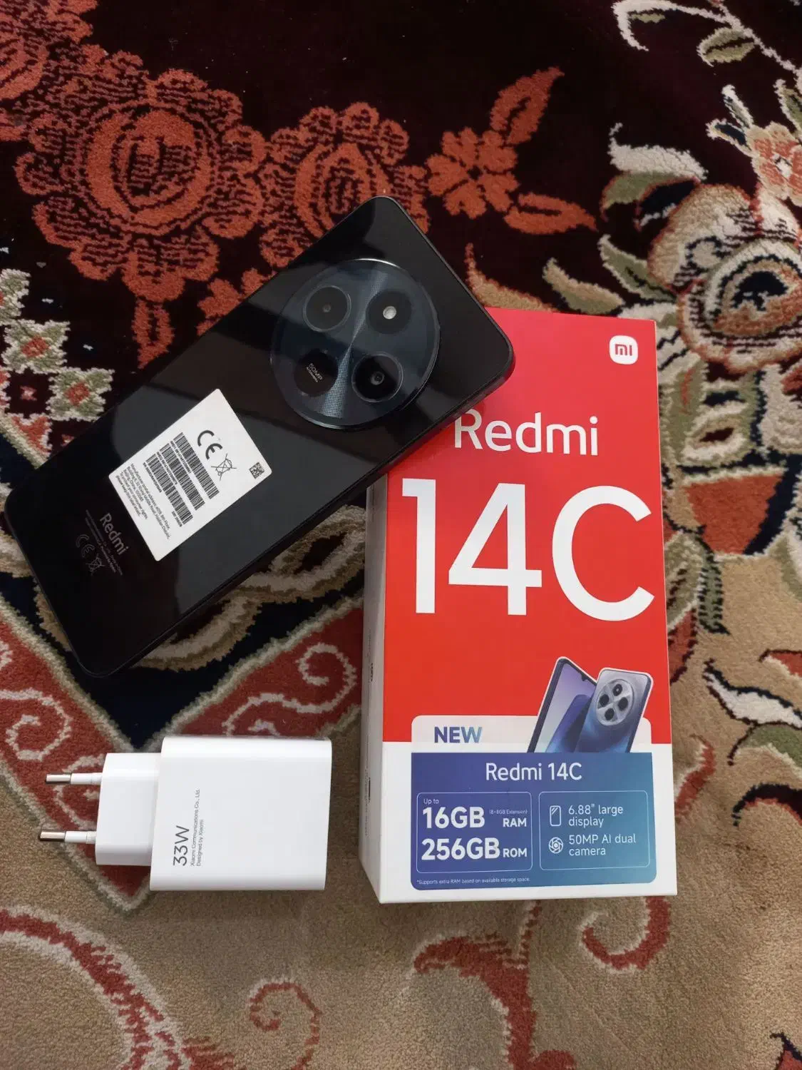 شیائومی Redmi 14C با حافظهٔ ۲۵۶ گیگابایت|موبایل|نسیم‌شهر, |دیوار