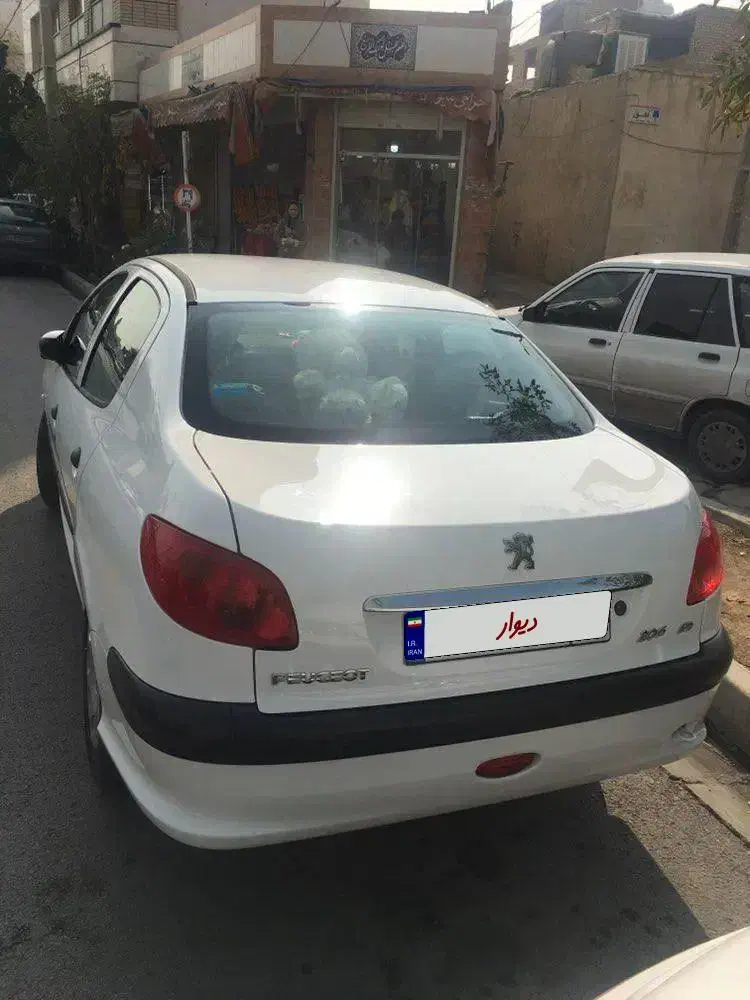 206 sd مدل 96|خودرو سواری و وانت|اصفهان, قهجاورستان|دیوار