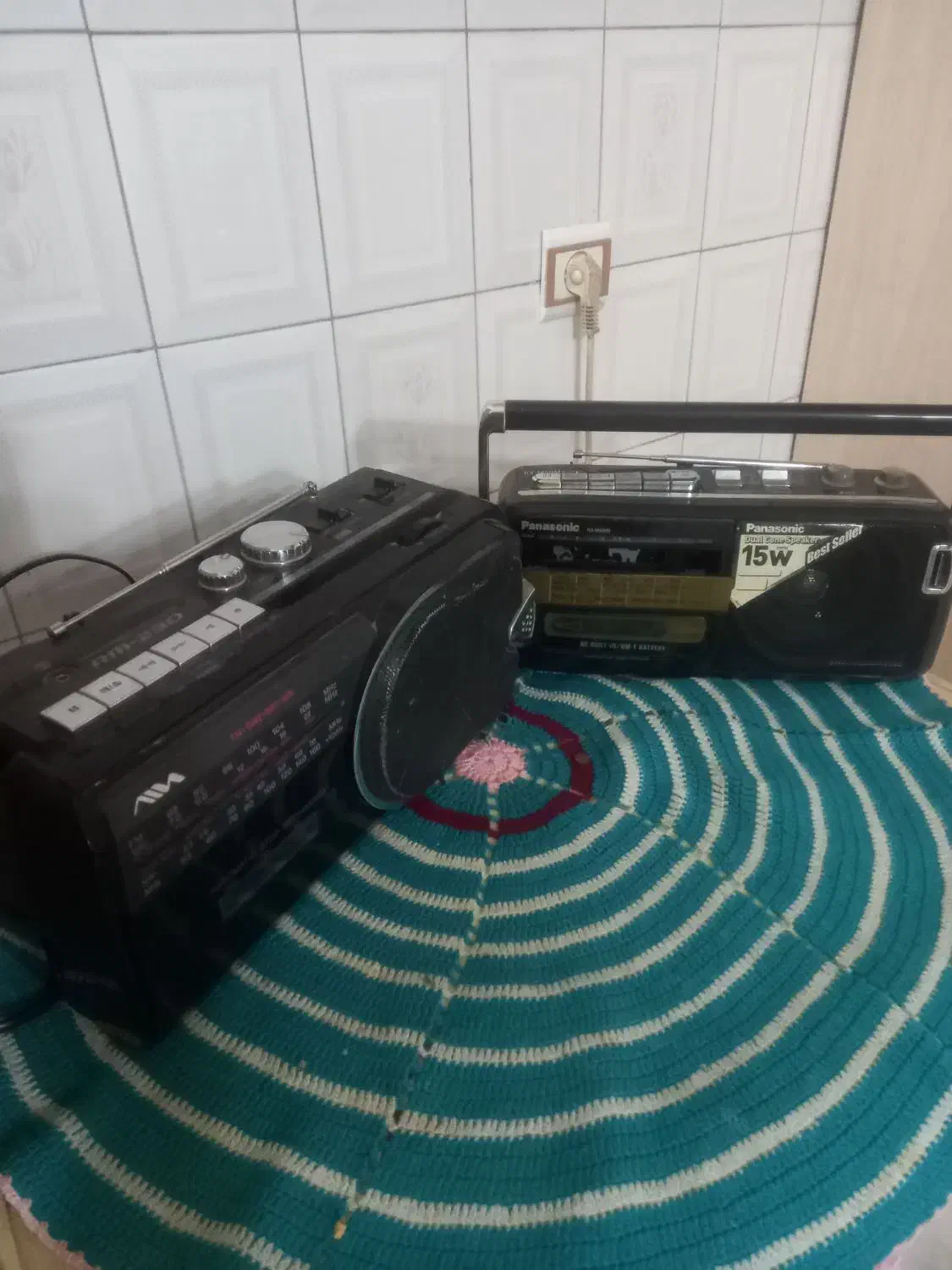 دوعددرادیوضبط|سیستم صوتی خانگی|اصفهان, قهجاورستان|دیوار