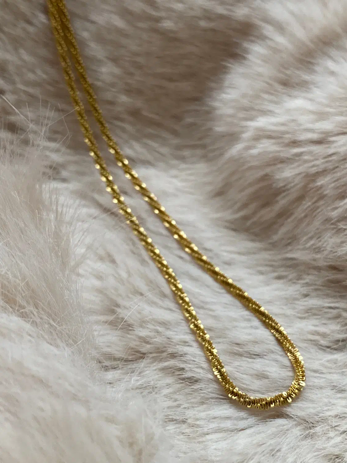 زنجیر طرح طلا رنگ ثابت|بدلیجات|تهران, بهجت‌آباد|دیوار