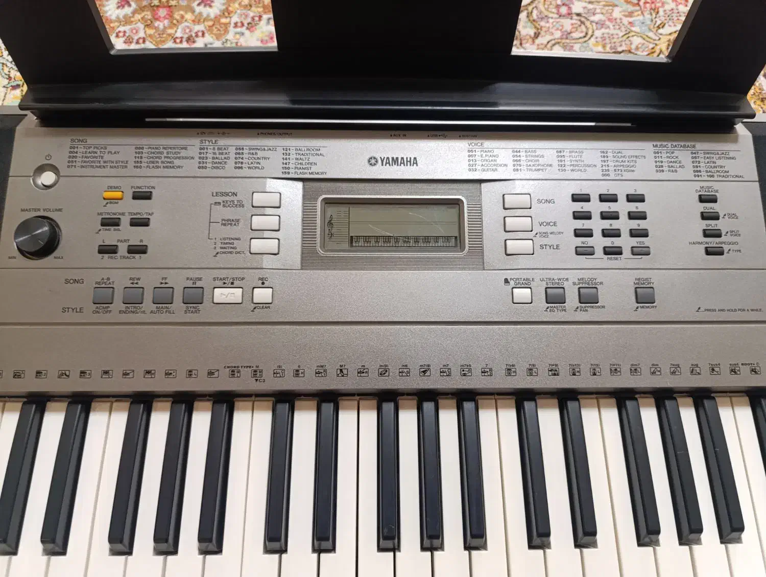 ارگ (کیبورد) یاماها psr e353|پیانو، کیبورد، آکاردئون|بندر انزلی, کلیور|دیوار