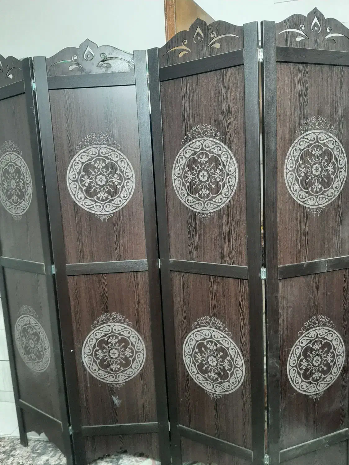 پارتیشن ۴ لنگه|صنایع دستی و سایر لوازم تزئینی|تهران, نیروی هوایی (پیروزی)|دیوار