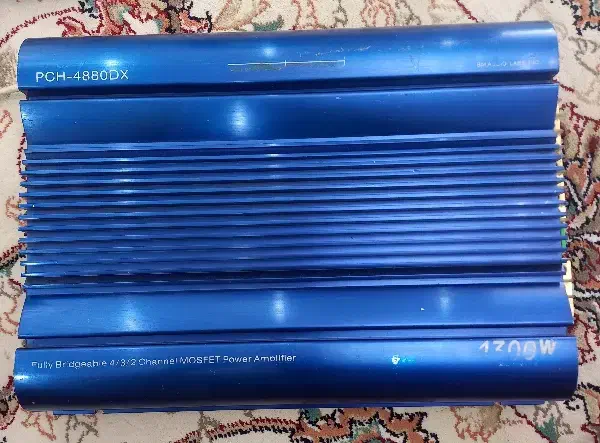 آمپلی فایر کدنس و بوشمن ۴ کانال استثنایی|صوتی و تصویری|کرج, شهرک نهال و بذر|دیوار