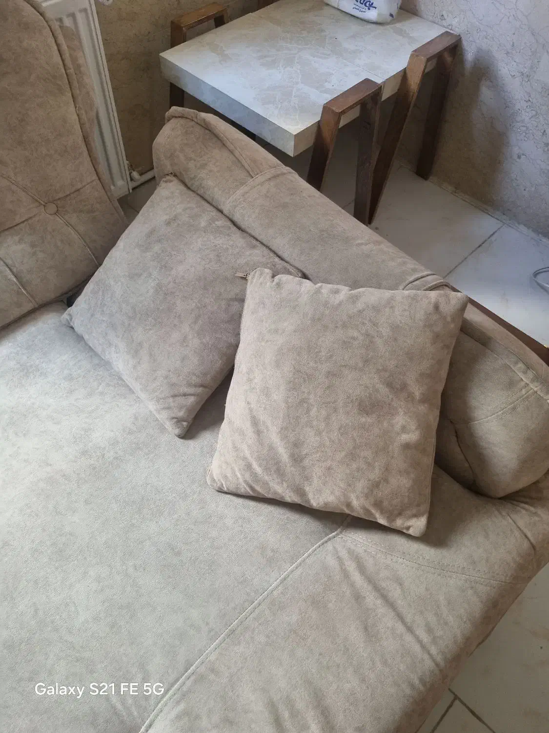 مبل تخت خواب شو به همراه دو عدد چستر|مبلمان خانگی و میز عسلی|پردیس, فاز ۱۱|دیوار