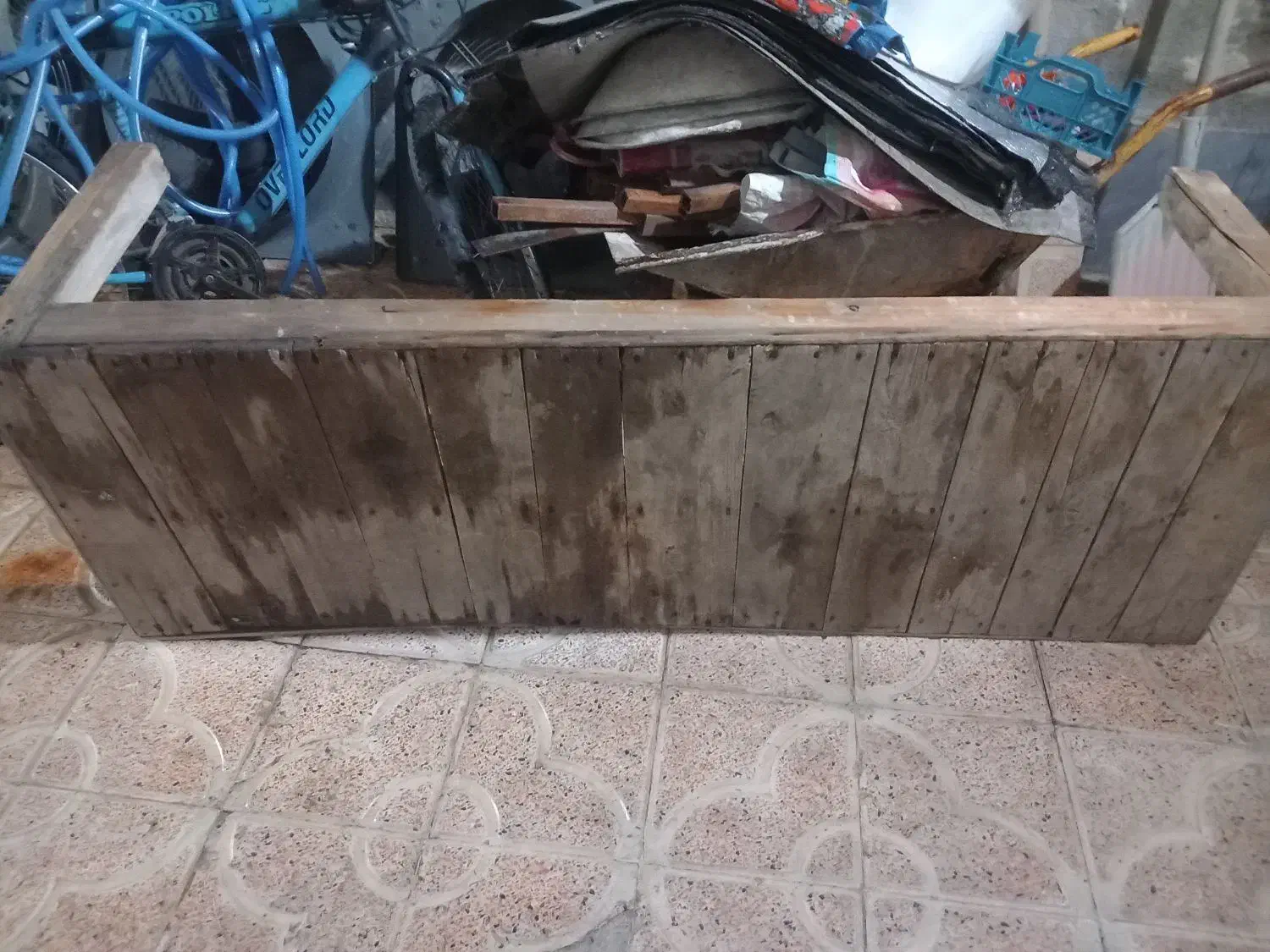 تخت تک نفره چوبی|تخت و سرویس خواب|تبریز, |دیوار