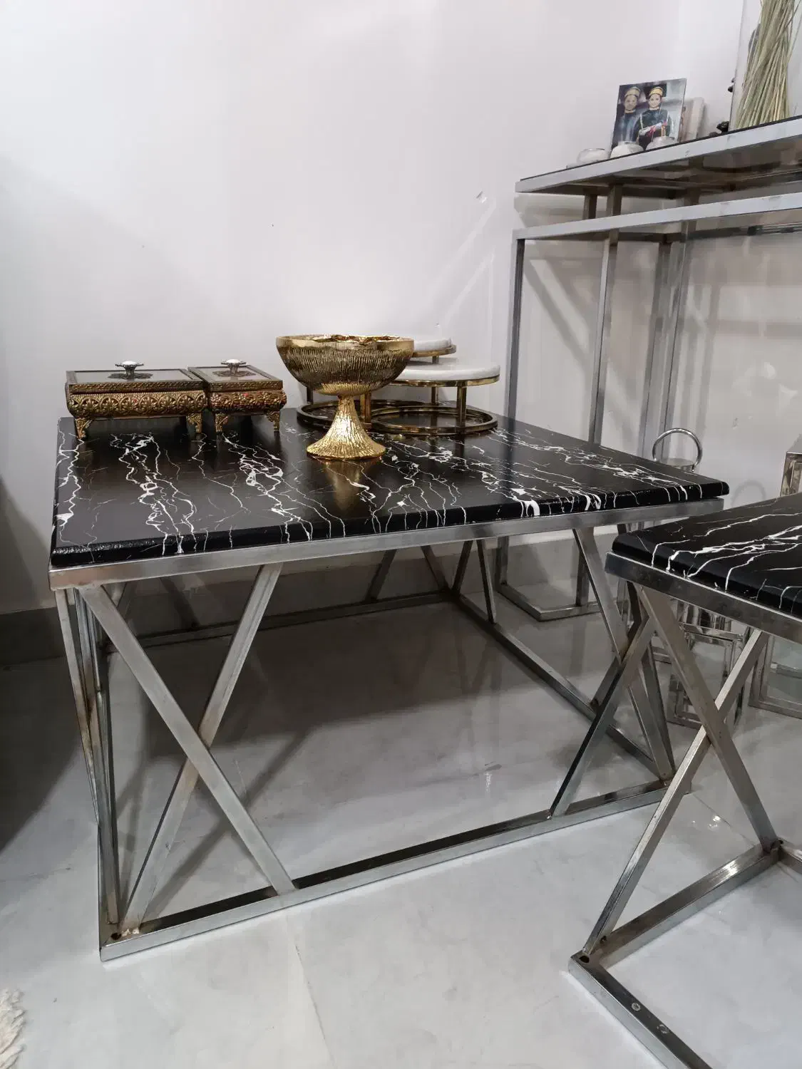 جلو مبلی و دوعدد عسلی کنسول|مبلمان خانگی و میز عسلی|اهواز, کوی مهدیس|دیوار