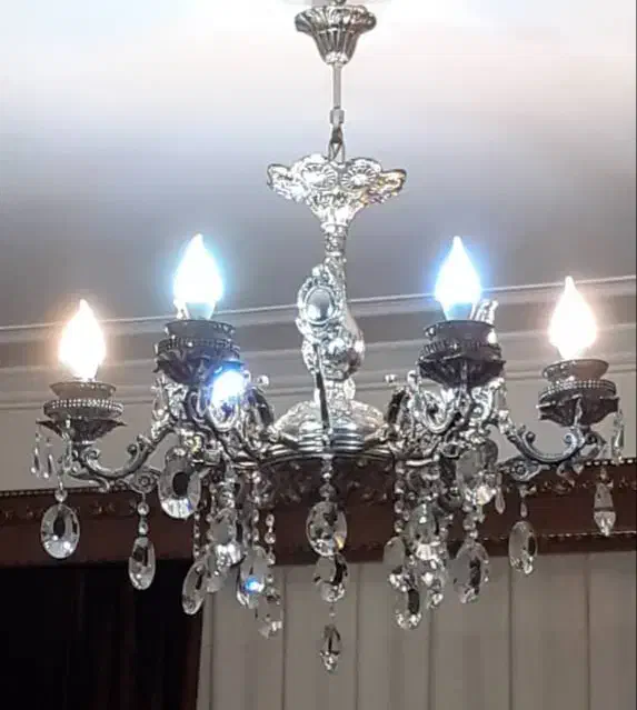 شش شاخه لوستر|لوستر و چراغ آویز|تبریز, |دیوار