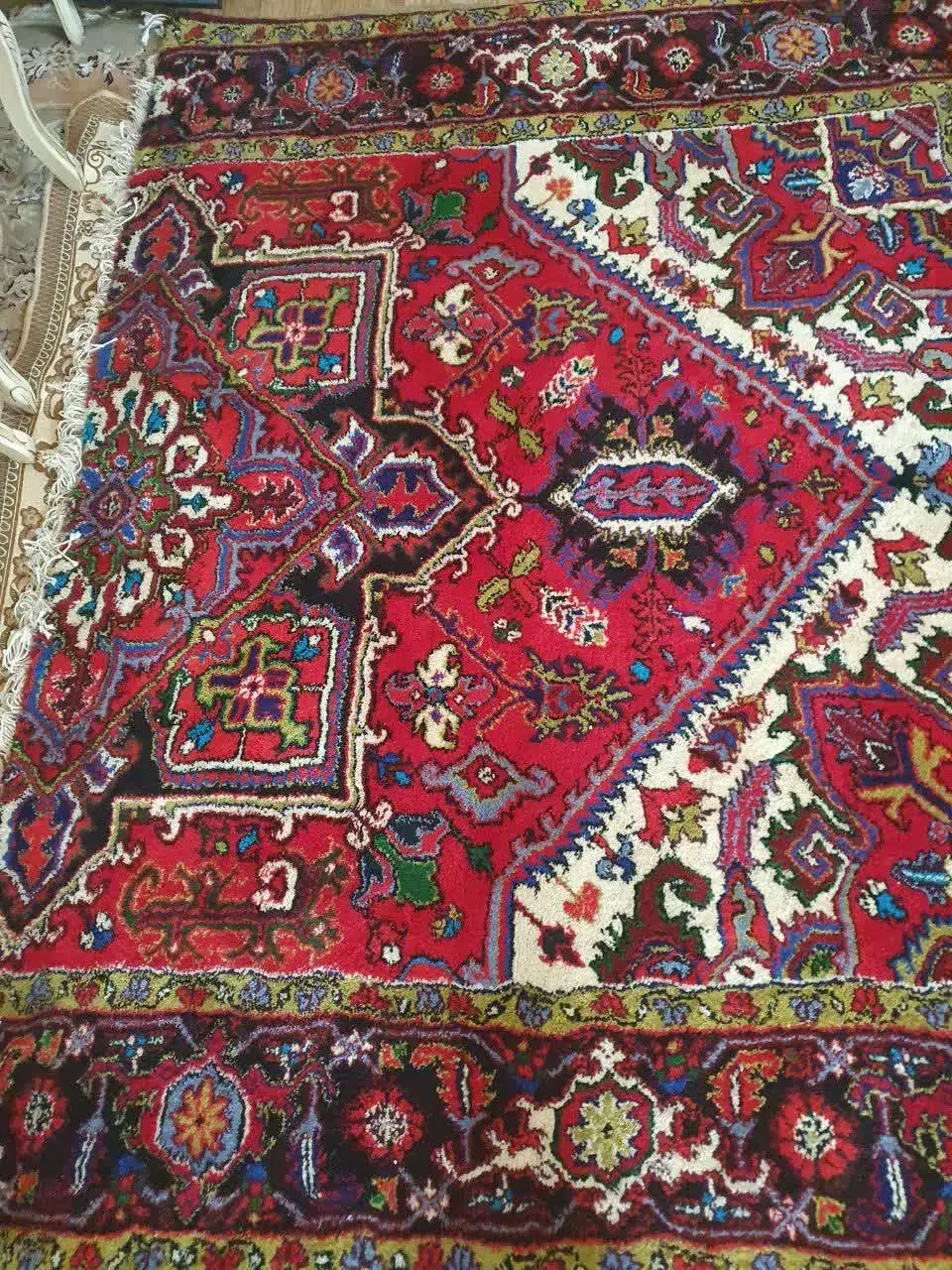 فرش دستباف نقشه و بافت هریس|فرش|شهریار, شهرک امیریه|دیوار