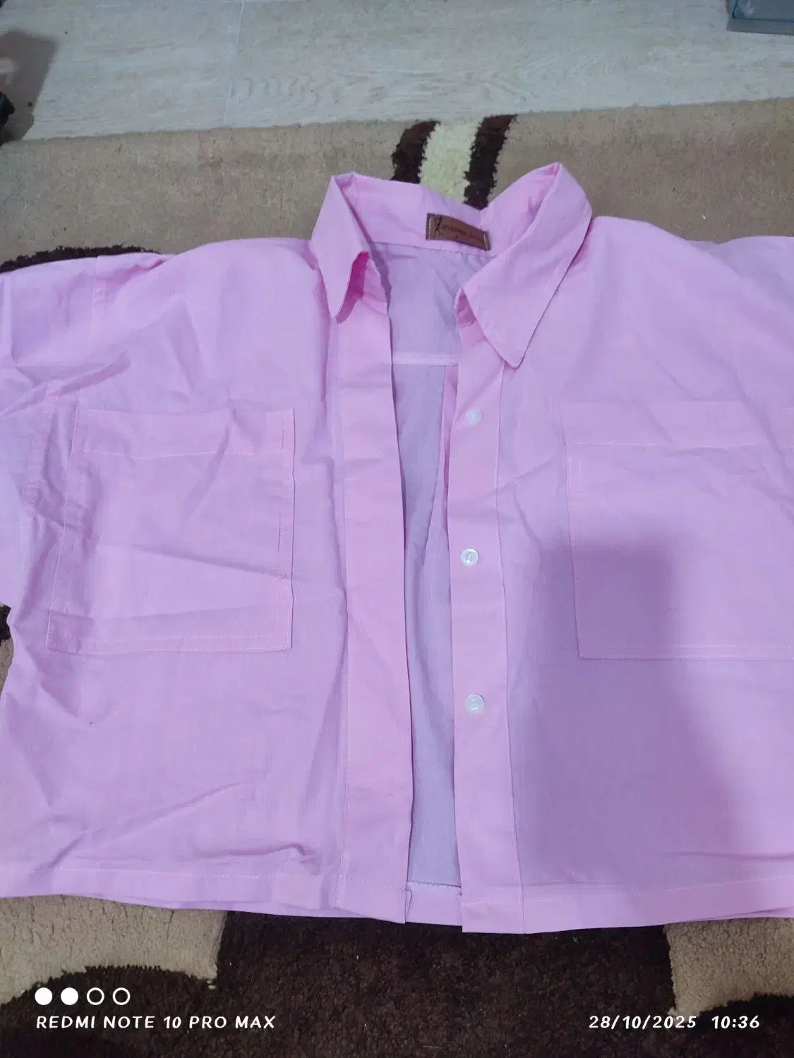 شومیز صورتی پاستیلی|لباس|رستم, |دیوار