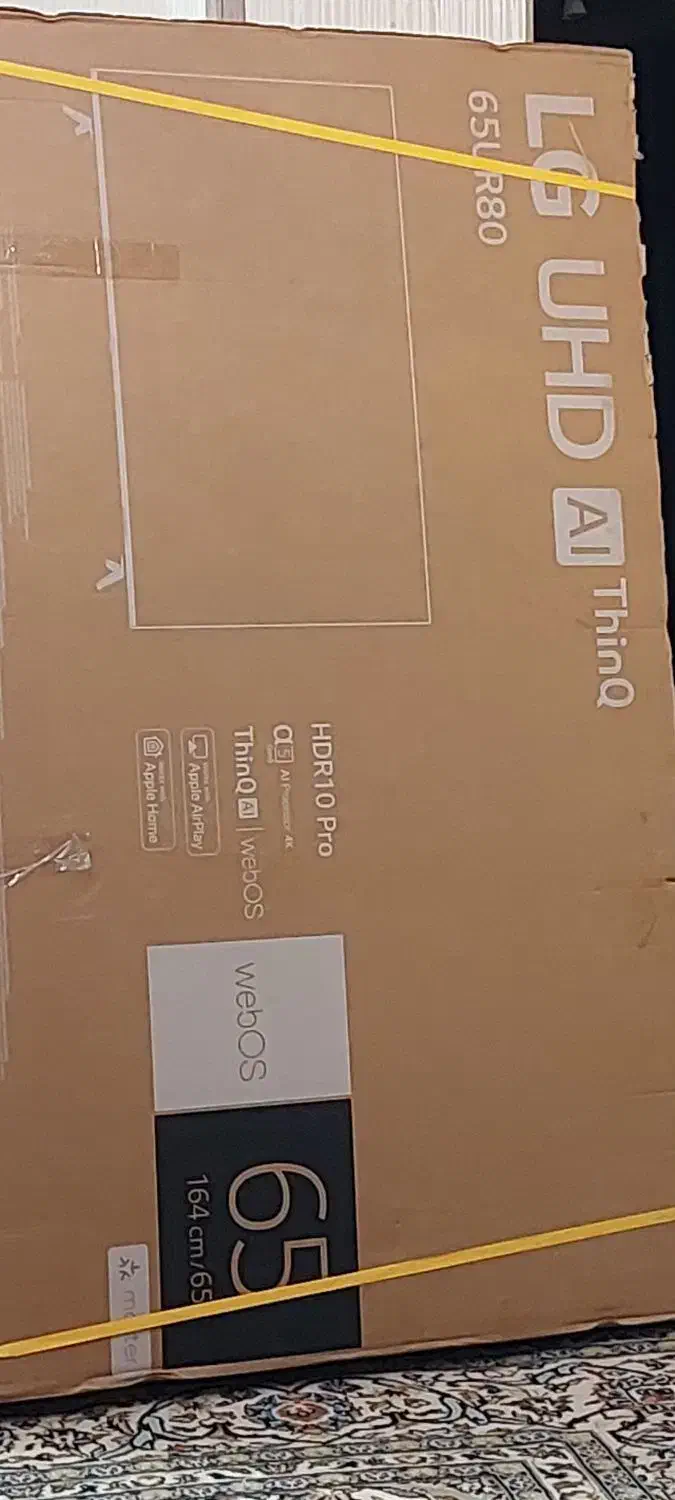 تلویزیون ال جی 65|تلویزیون و پروژکتور|تهران, نیروی هوایی (پیروزی)|دیوار