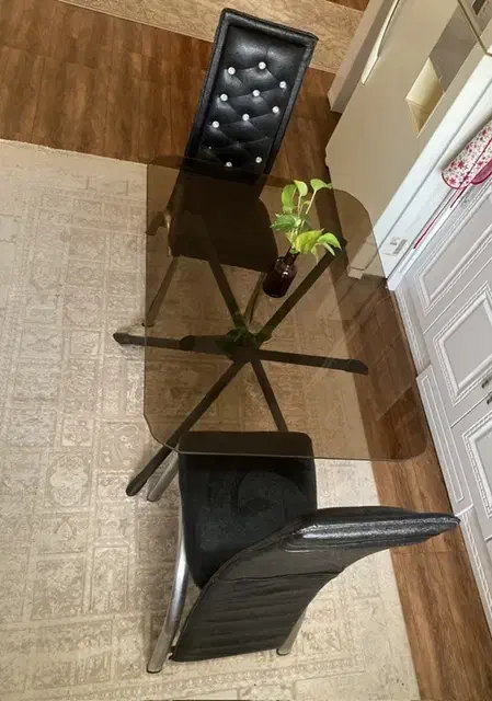 میز و صندلی دونفره|میز و صندلی غذاخوری|رامسر, |دیوار