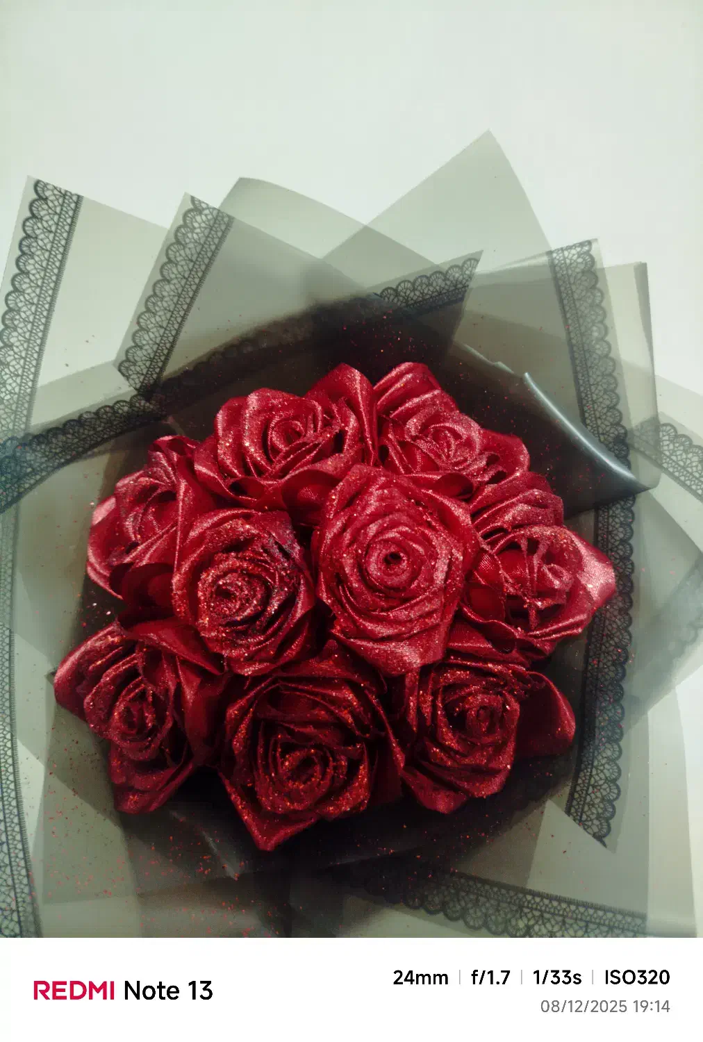 گل ربانی زرشکی مدل فول شاین|گل مصنوعی|آران و بیدگل, |دیوار