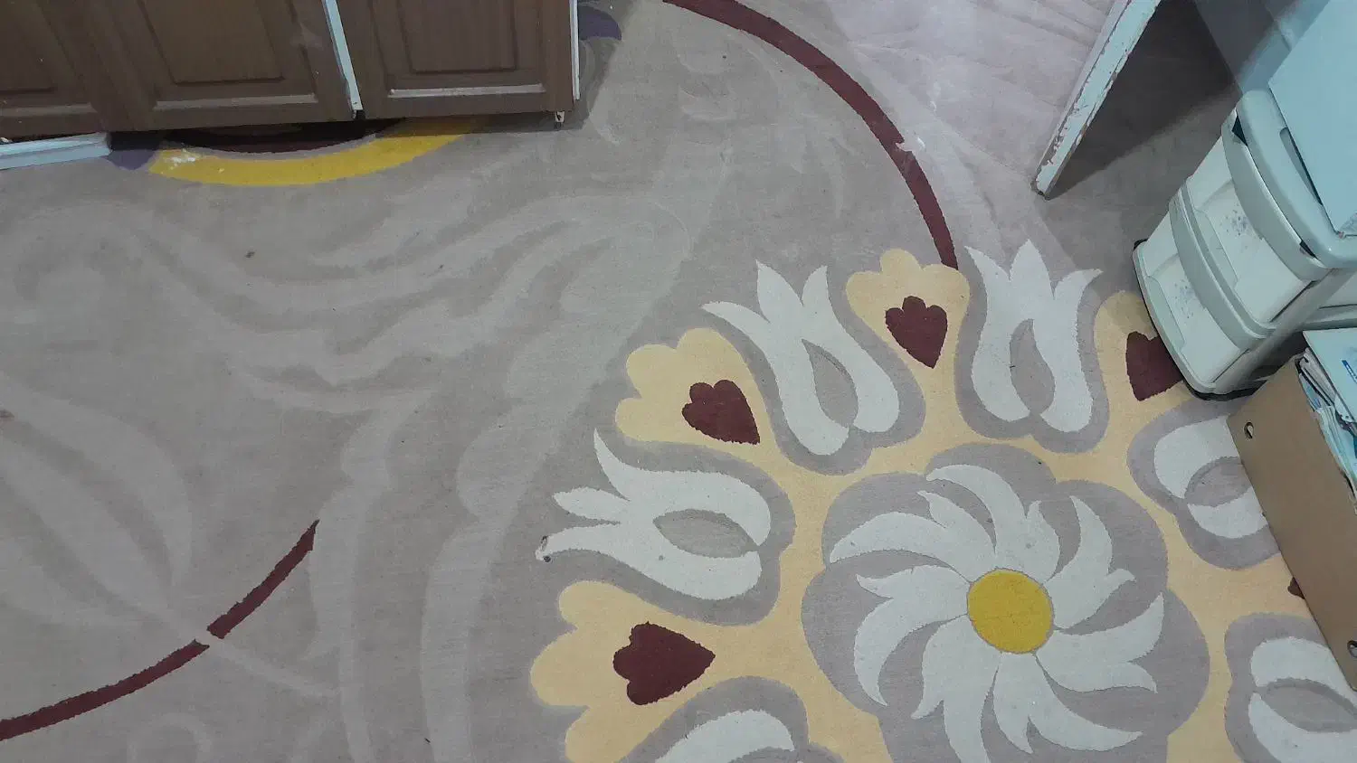 گلیم فرش پالاز ۶متری و ۴عددپشتی|گلیم، جاجیم، گبه|قم, محمد آباد|دیوار