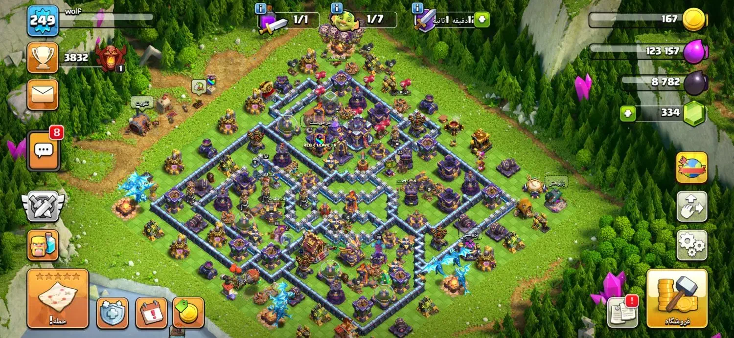 فروش اکانت کلش تاون ۱۵ مکس|کنسول، بازی ویدئویی و آنلاین|ایلام, |دیوار