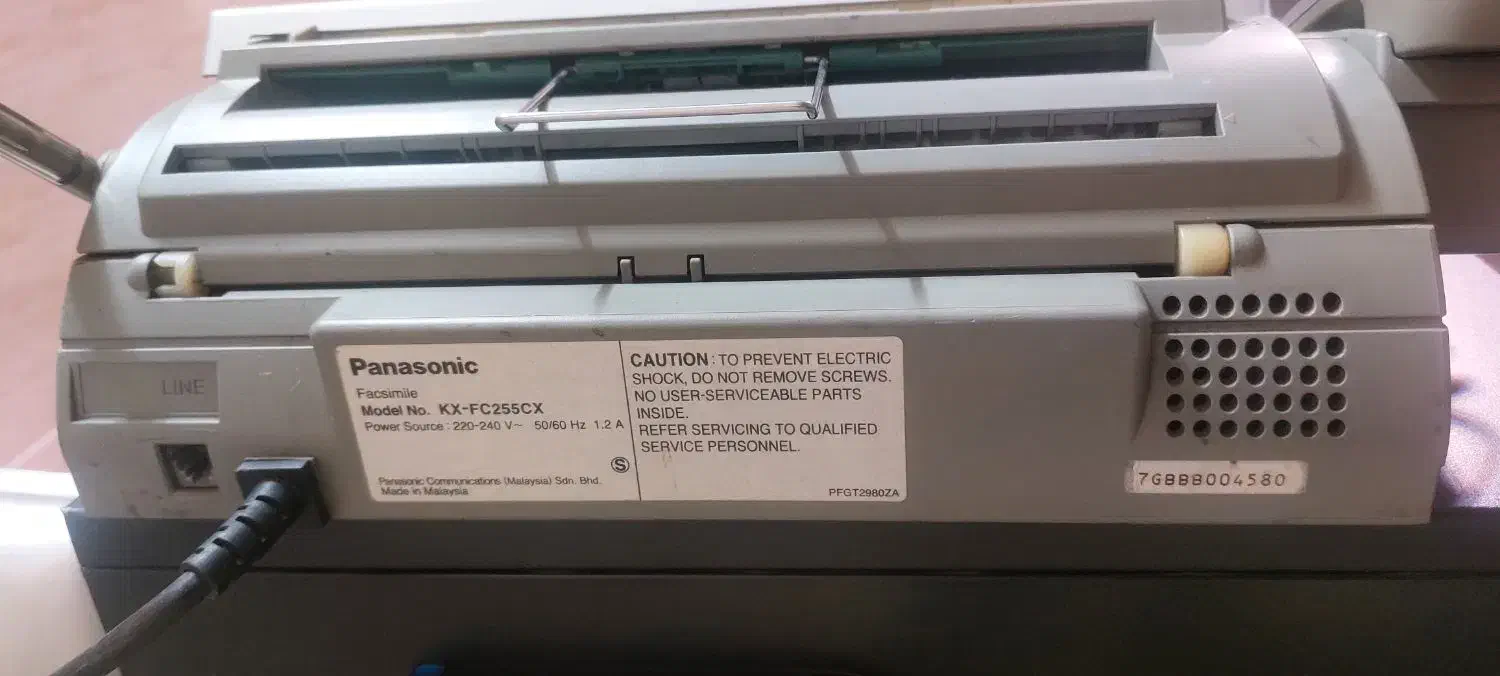 تلفن فکس پاناسونیک  KX-FC255|پرینتر، اسکنر، کپی، فکس|قرچک, شهرک گلها|دیوار
