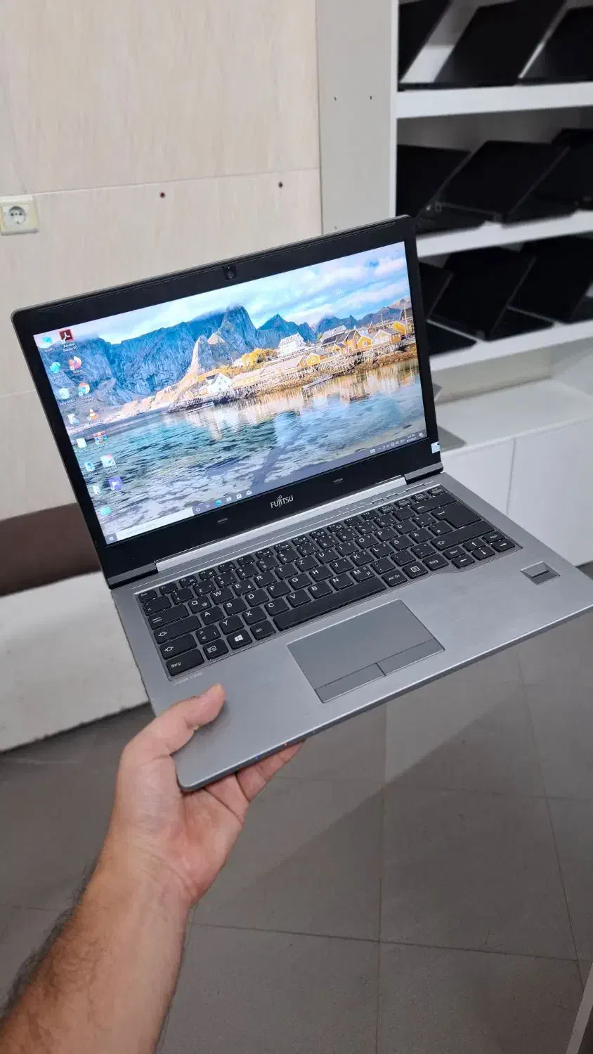 لپتاپ fujitsu فلزی   i5 gen5 با ssd256|رایانه همراه|نیشابور, دارایی|دیوار