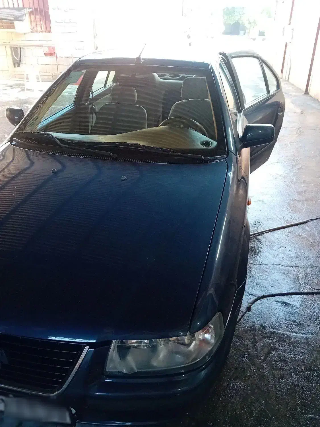 سمند ال ایکس مدل ۹۸ سورمه ای متالیک|خودرو سواری و وانت|دزفول, |دیوار