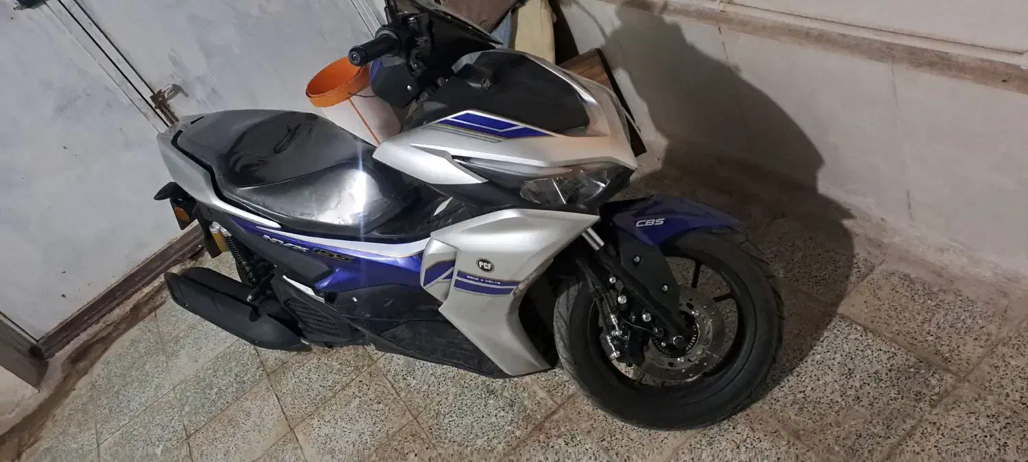 موتور آیروکس pcf(آشیل)|موتورسیکلت|سیرجان, |دیوار