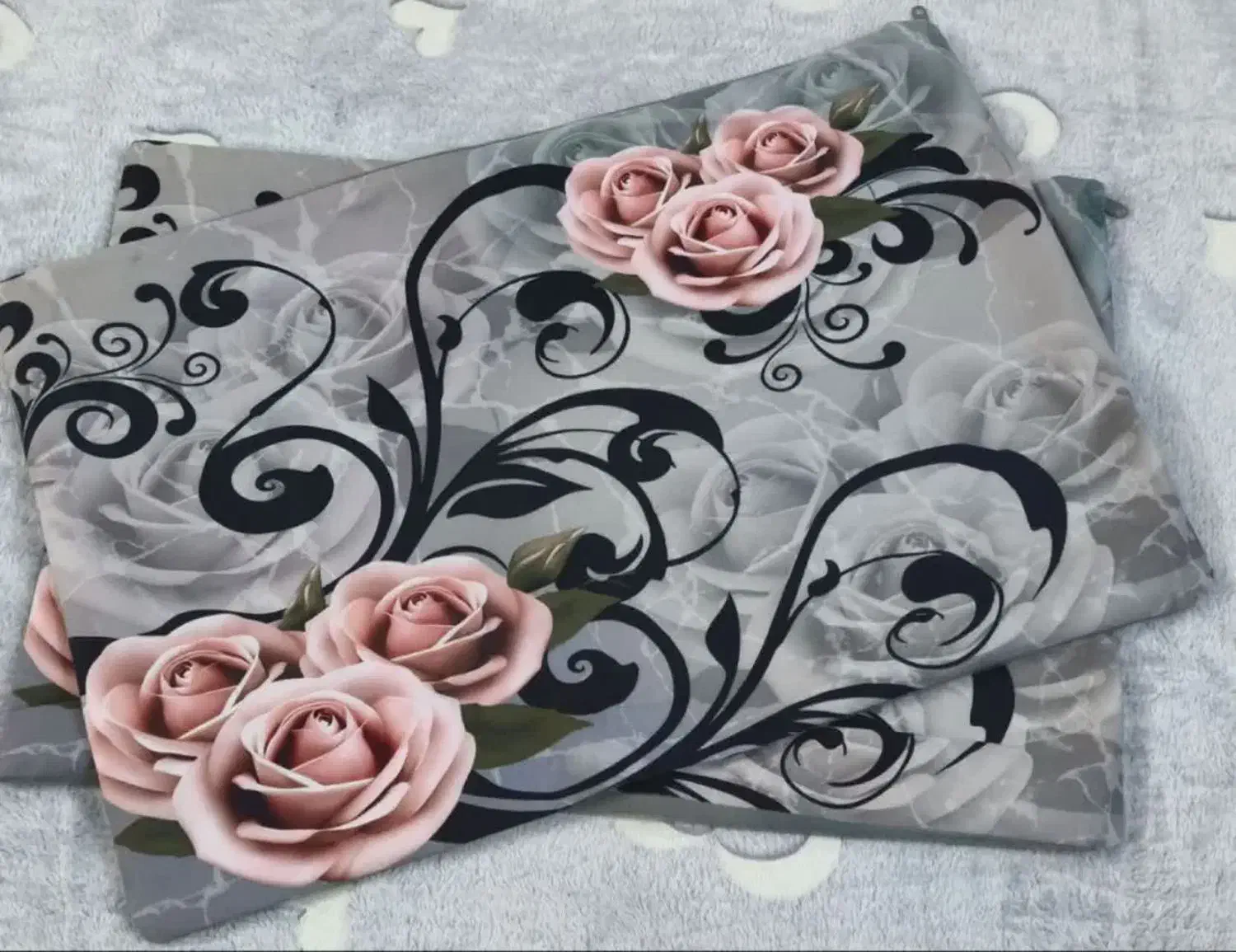 روبالشتی سه بعدی|رختخواب، بالش، پتو|رودهن, |دیوار