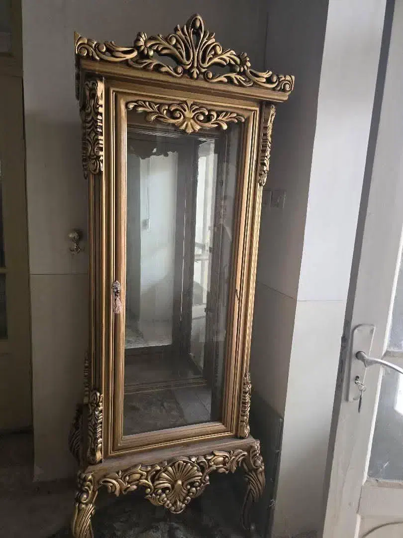 ویترین تمام چوب|بوفه، ویترین، کنسول|مبارکه, |دیوار