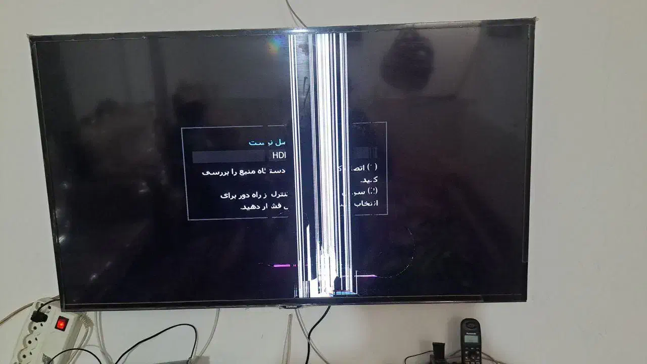 ۴۹ سامسونگ ضربه خورده|تلویزیون و پروژکتور|نیشابور, هفده شهریور|دیوار