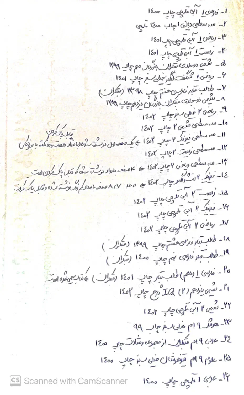 کتاب های تستی و کمک درسی از پایه هفتم تا یازدهم|کتاب و مجله آموزشی|تهران, جهاد|دیوار