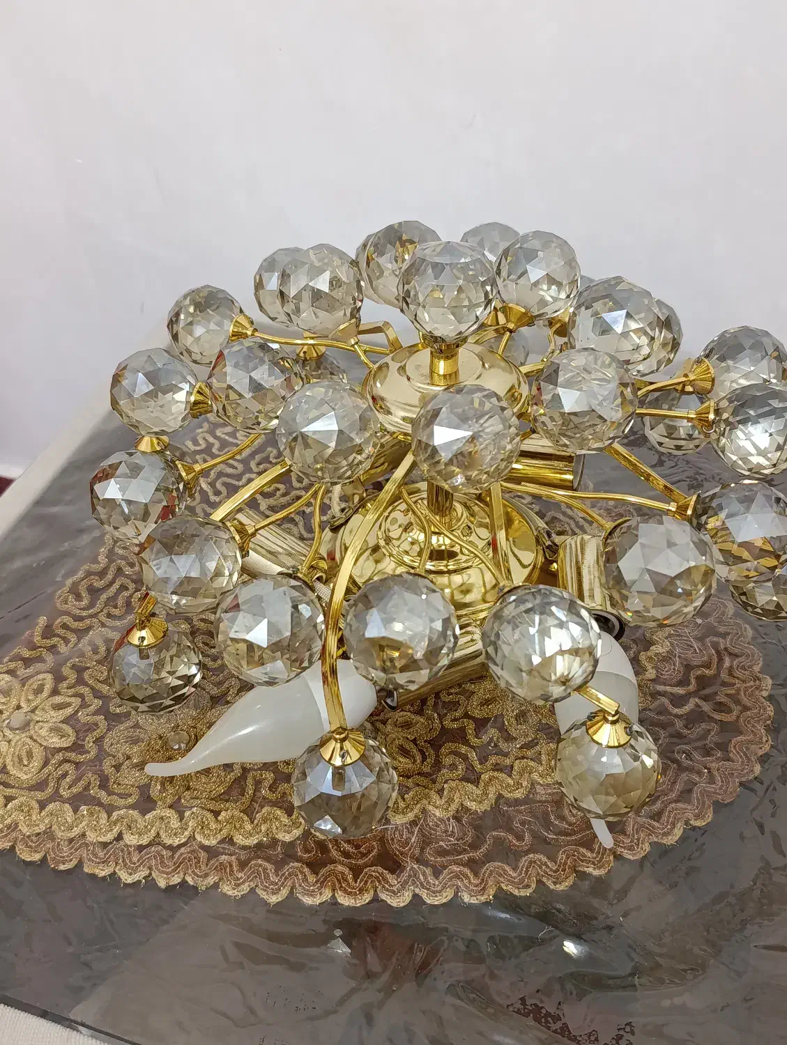 لوستر|لوستر و چراغ آویز|بناب, |دیوار