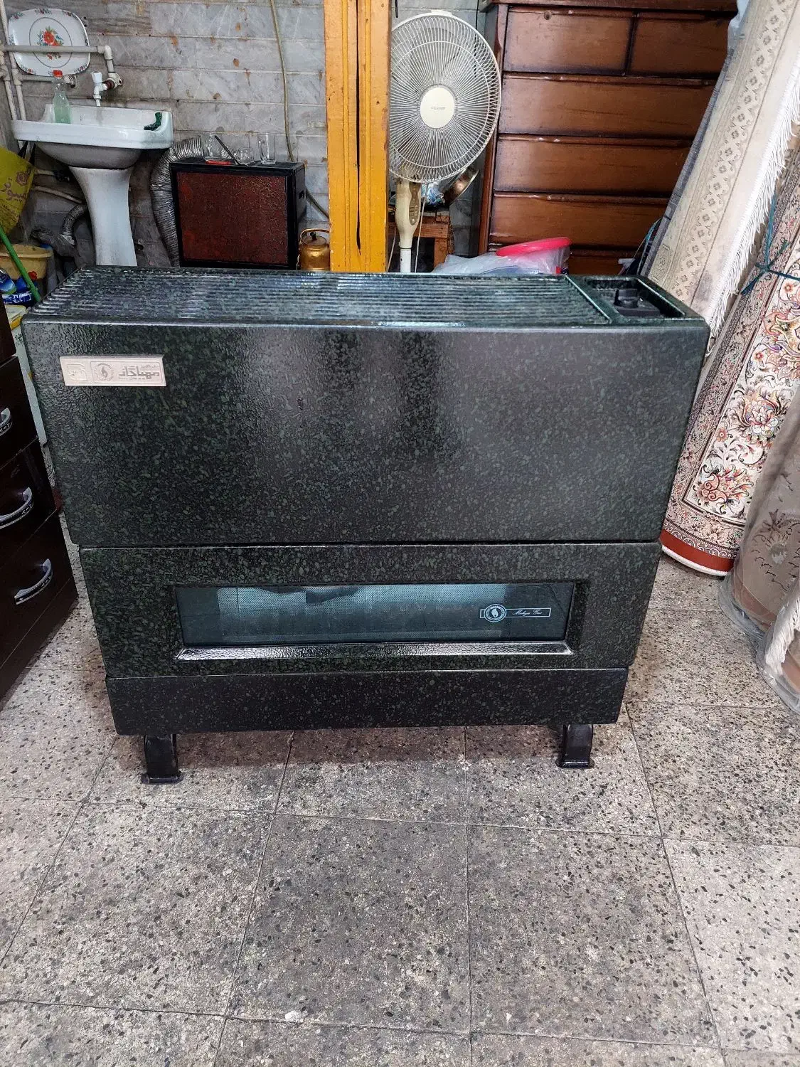 بخاری ۱۰۰۰۰ مهیاگاز|بخاری، هیتر، شومینه|رشت, نظری|دیوار