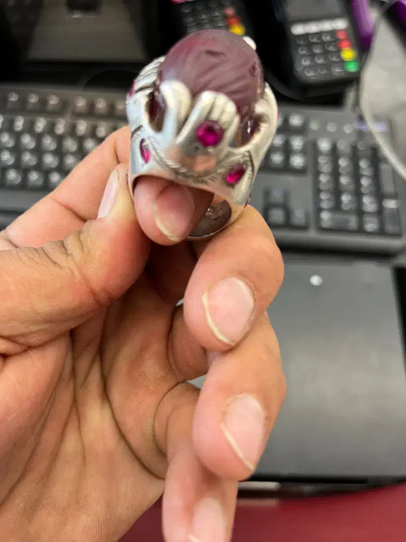 انگشتر نقره ۹۲۵|جواهرات|اراک, |دیوار