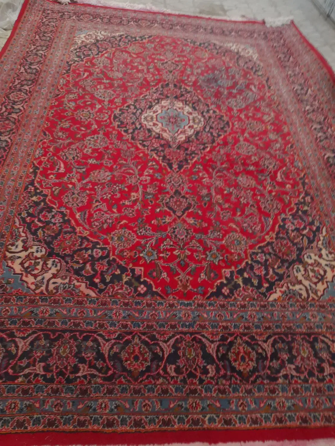 فرش دست بافت تاریخی|فرش|بروجرد, |دیوار