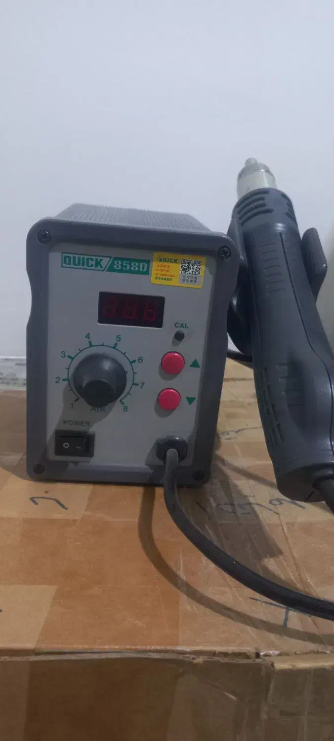 هیتر در حد نو مدل کوئیک ۸۵۸d|لوازم جانبی موبایل و تبلت|یاسوج, |دیوار