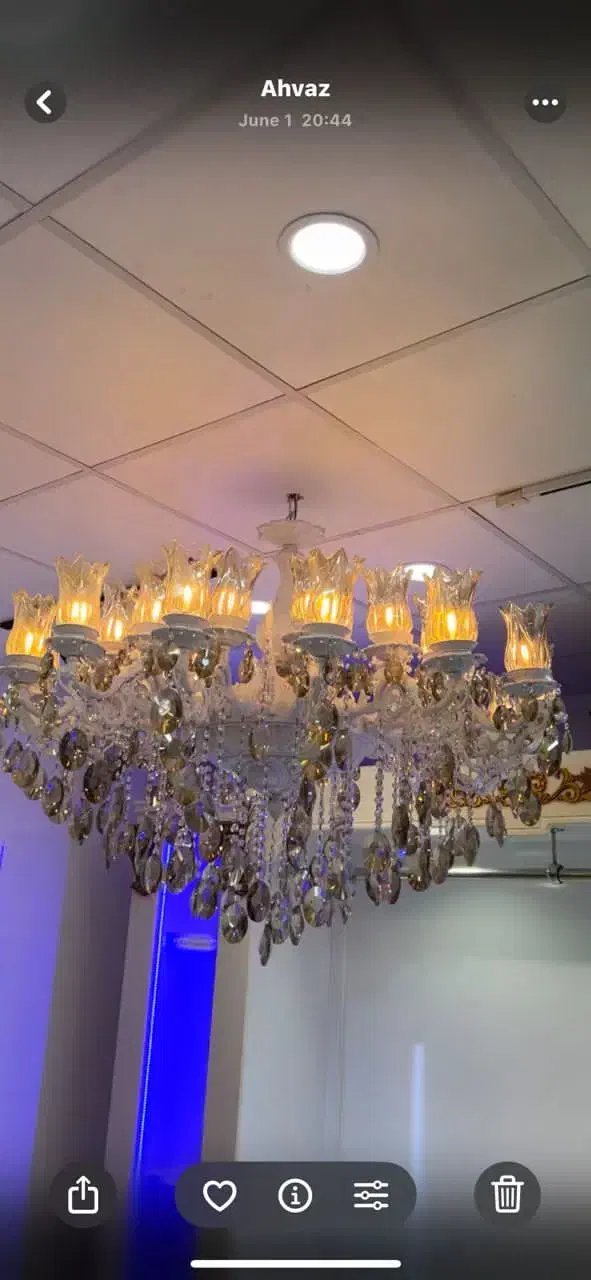 لوستر|لوستر و چراغ آویز|اهواز, فرهنگ شهر|دیوار