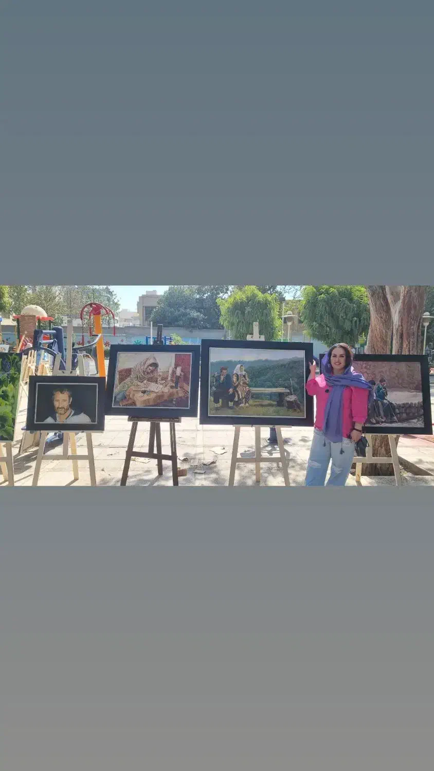 طراحی ونقاشی چهره سیاه‌قلم و رنگی سفارشی و حرفه‌ای|تابلو، نقاشی، عکس|شهریار, شهریار|دیوار