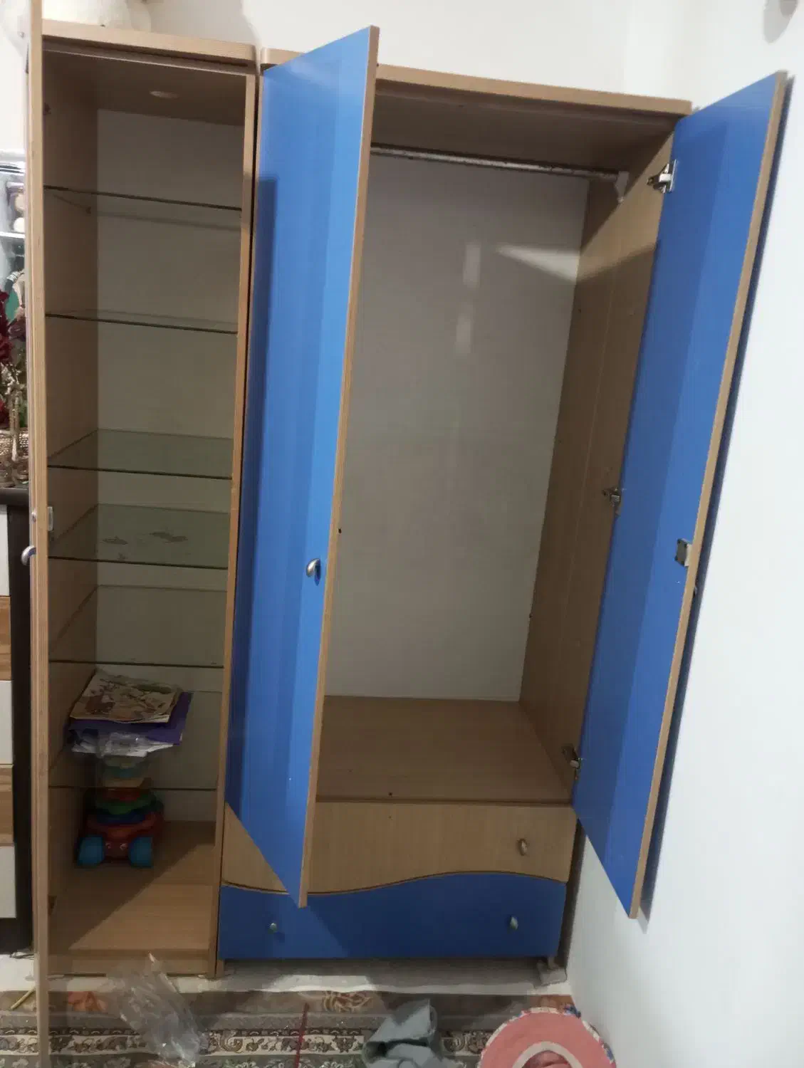 کمد دراور وکمد ویترینی|جاکفشی، کمد، دراور|موچش, |دیوار