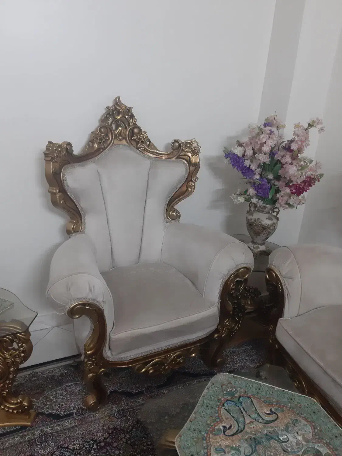 مبل استیل نه نفره|مبلمان خانگی و میز عسلی|تهران, یاخجی آباد|دیوار