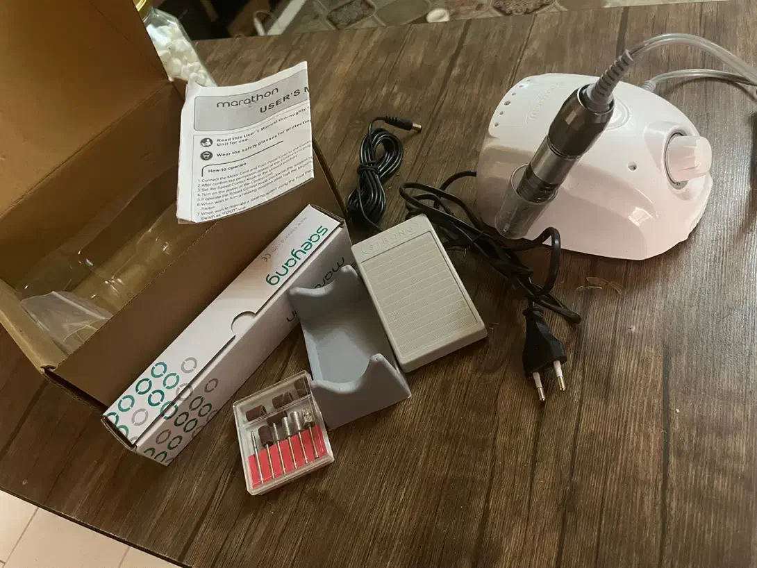 دستگاه کاشت ناخن ماراتون و سایز لوازم|آرایشی، بهداشتی، درمانی|فردیس, سرحد آباد|دیوار