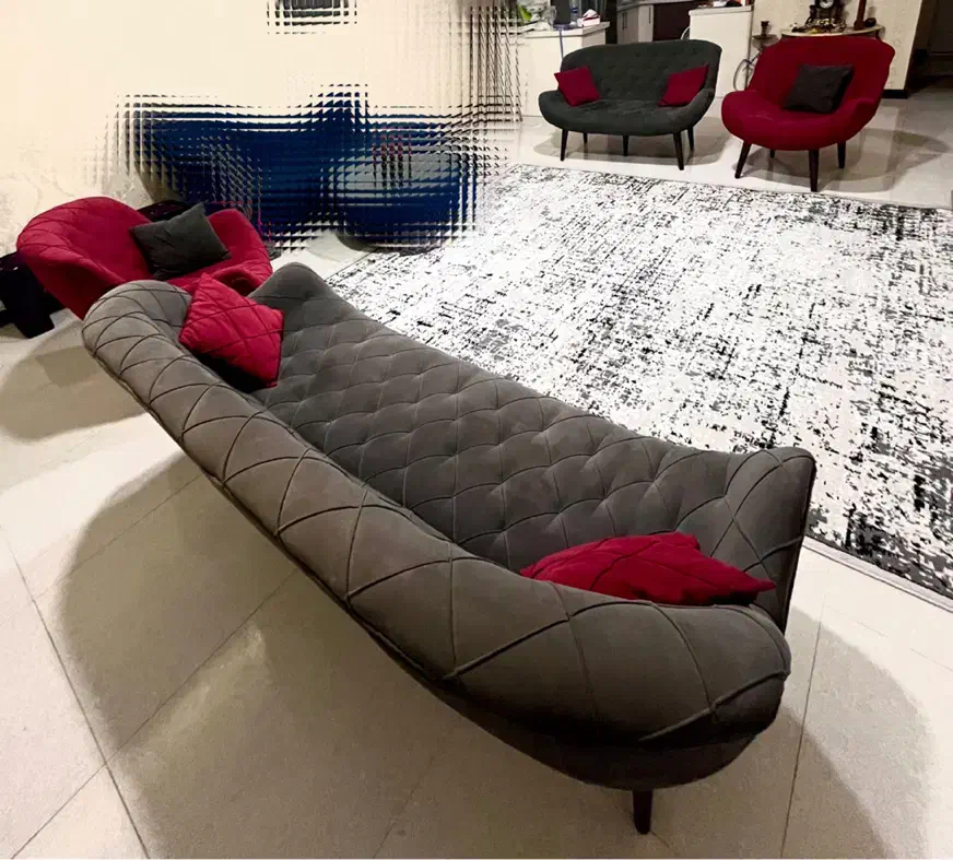 مبلمان هفت نفره|مبلمان خانگی و میز عسلی|کرج, کوی زنبق|دیوار