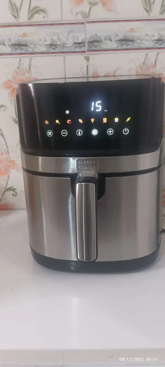 سرخ کن بدون روغن دو المنت کارش عالیه|اجاق گاز و لوازم برقی پخت‌وپز|بندر ماهشهر, |دیوار