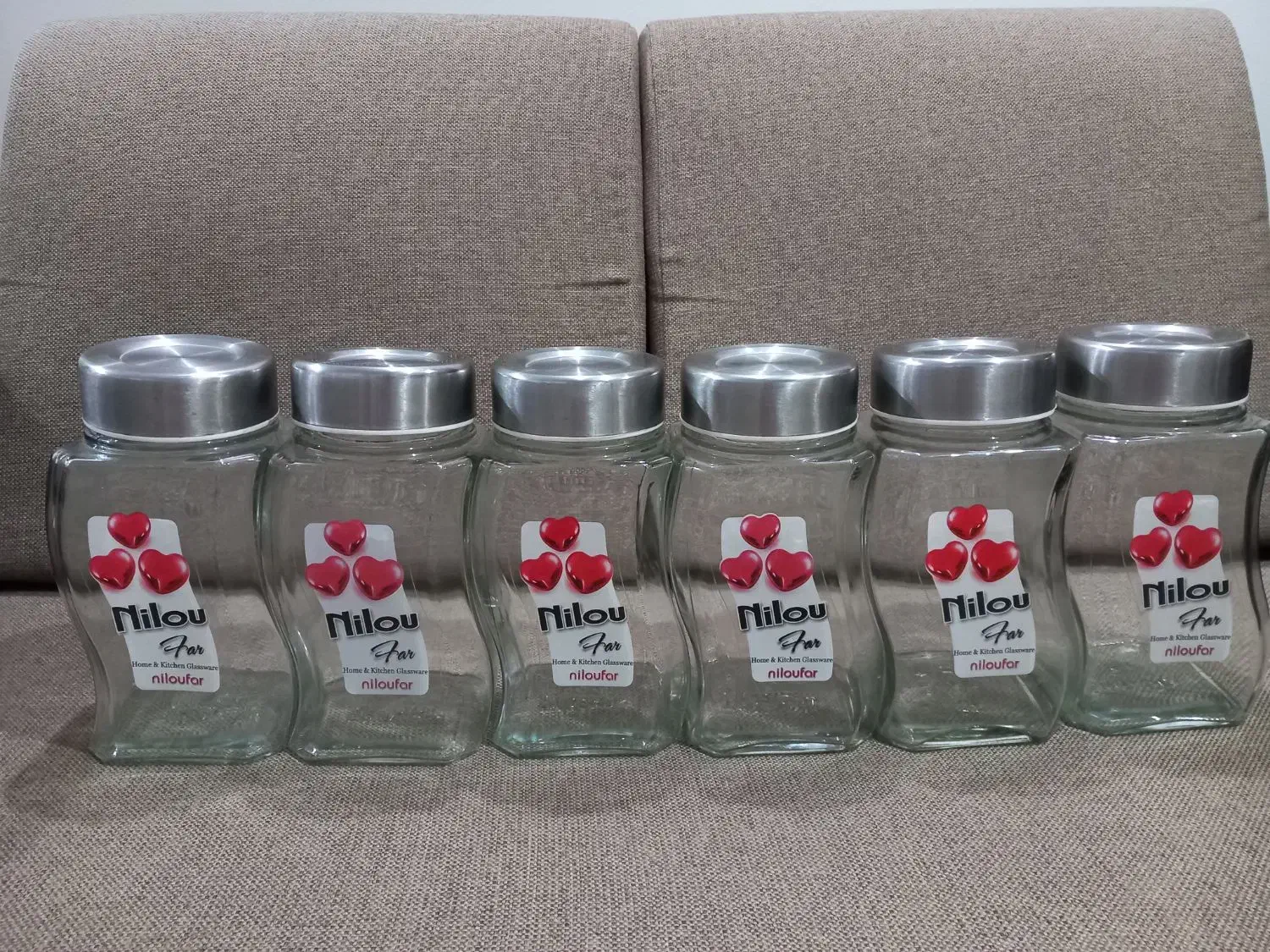 شیشه حبوبات|ظروف نگهدارنده، پلاستیکی، یکبارمصرف|تهران, تهرانپارس غربی|دیوار