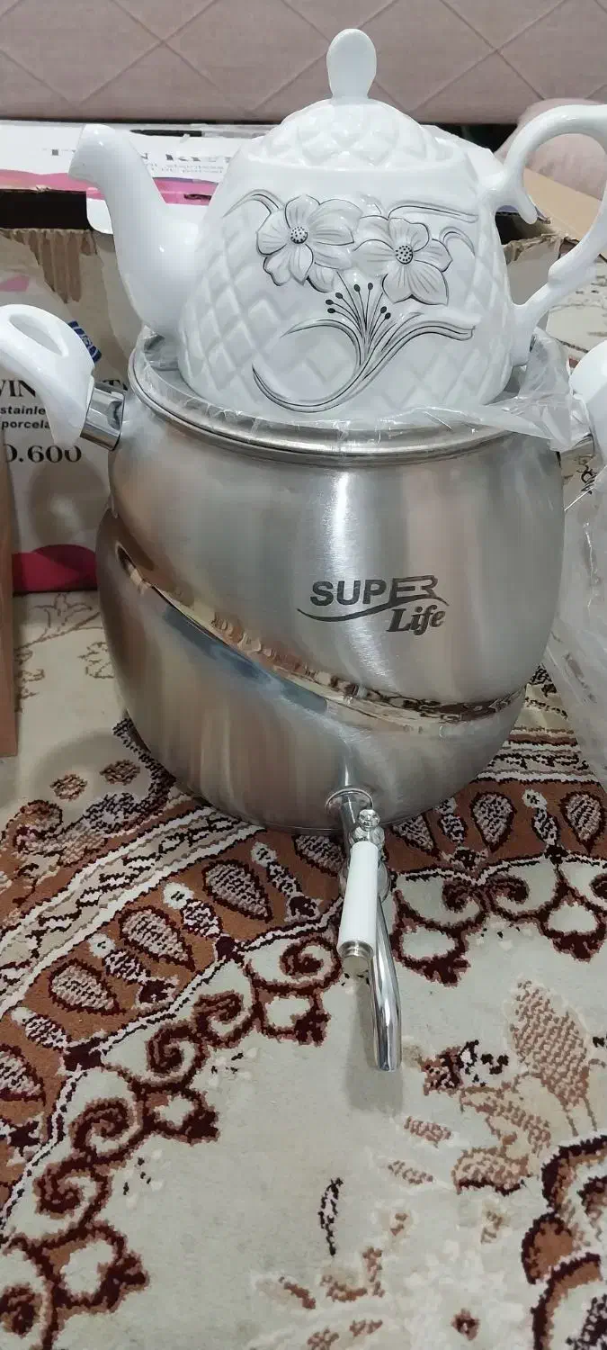 کتری قوری نو|قوری، کتری، قهوه‌ساز دستی|پرند, فاز ۱|دیوار