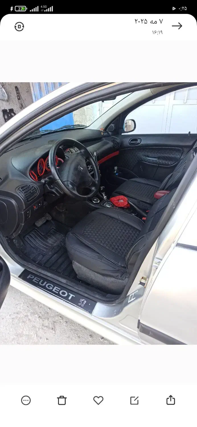 ۲۰۶ تیپ ۶ دنده اتومات|خودرو سواری و وانت|شاهین‌شهر, عطار|دیوار