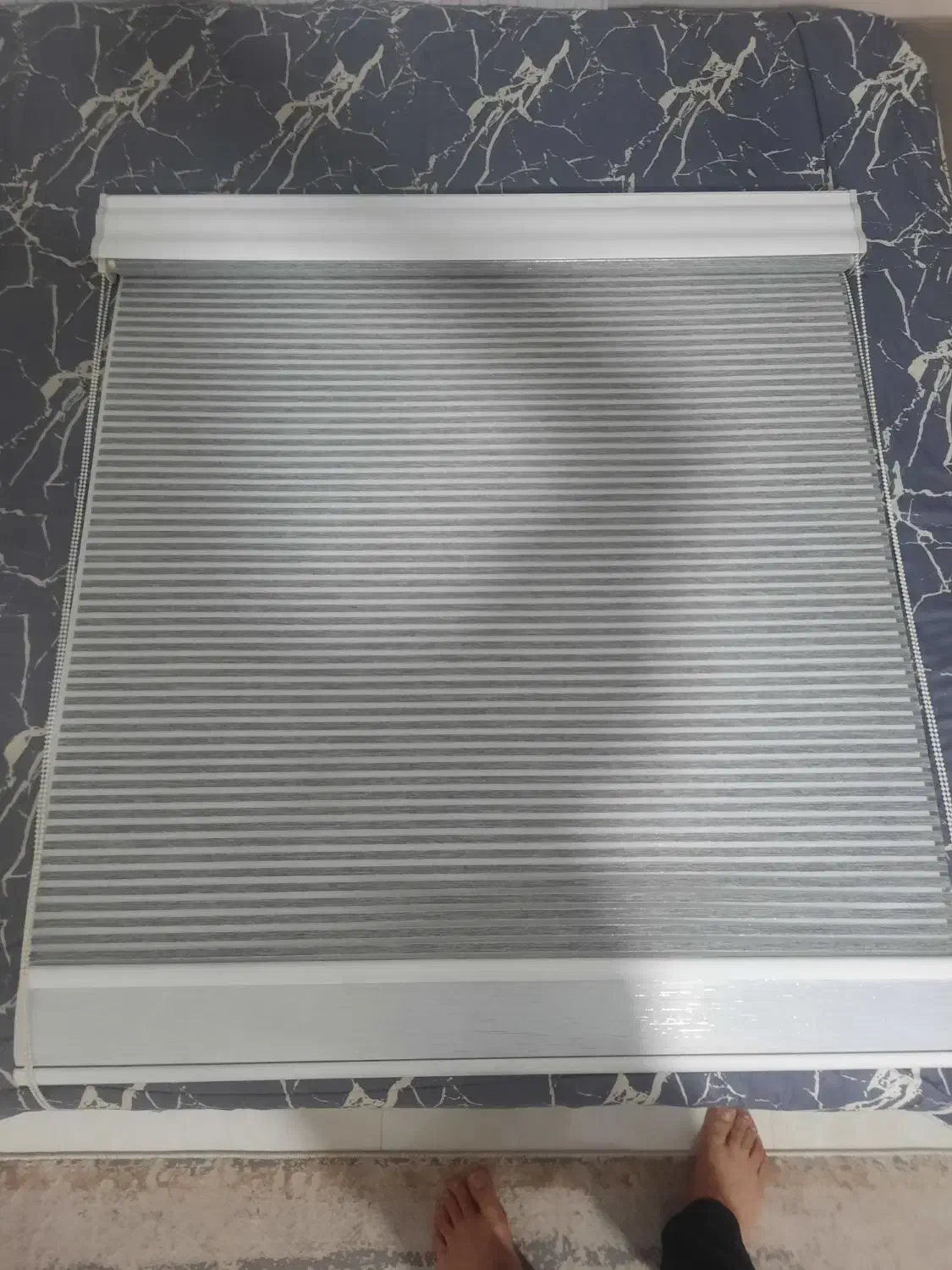 پرده زیرا دو مکانیزه|پرده، رانر، رومیزی|هشتگرد, شهرک بعثت|دیوار