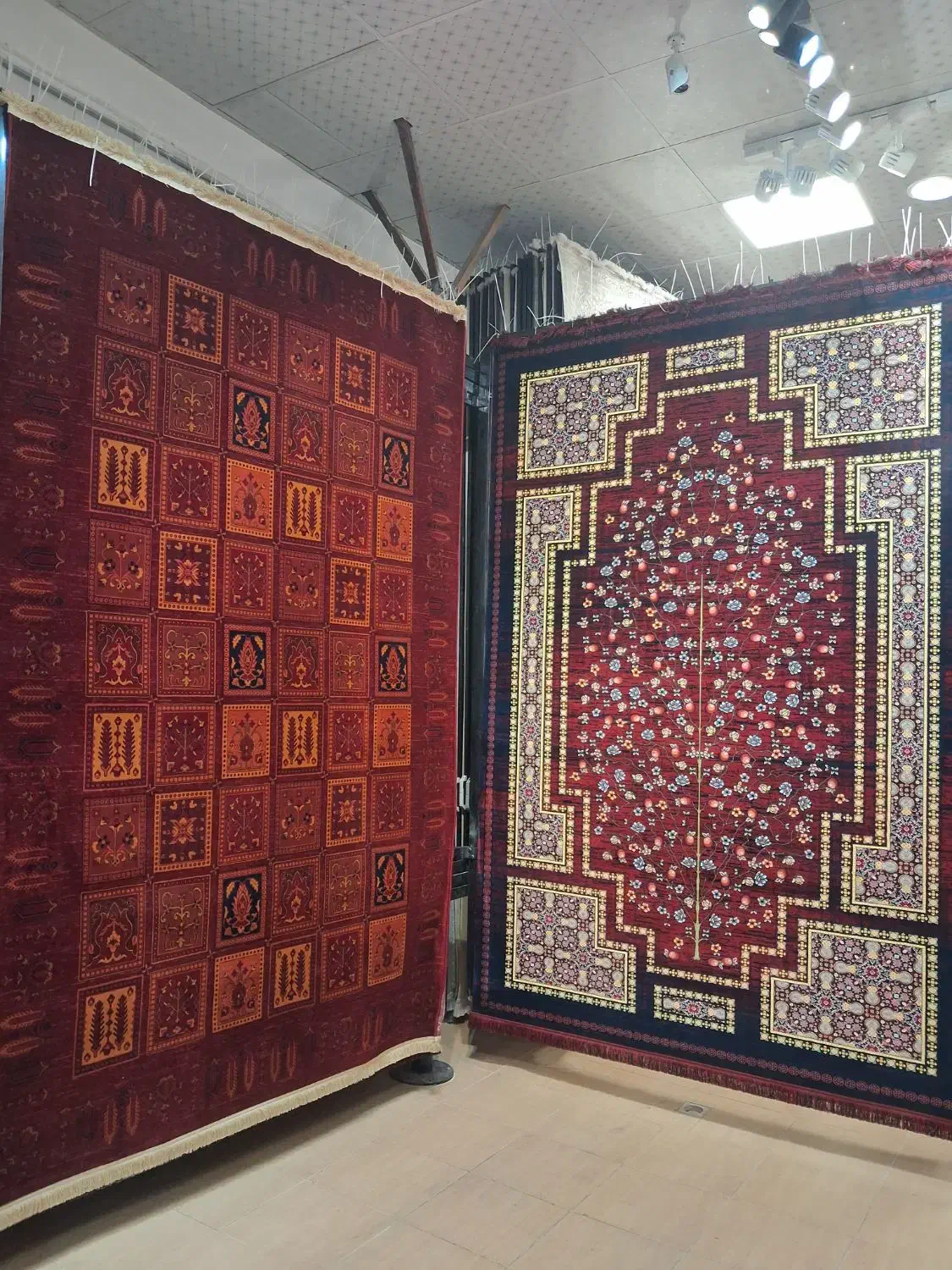 فرش باغ اناری ۷۰۰شانه نقد واقساط همرابا تخفیف|فرش|بوشهر, |دیوار